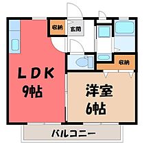 栃木県鹿沼市泉町（賃貸アパート1LDK・1階・36.11㎡） その2