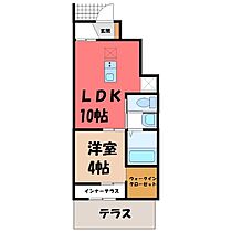 グランディール・H  ｜ 栃木県河内郡上三川町大字上三川（賃貸アパート1LDK・1階・36.49㎡） その2