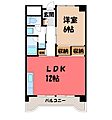 田中コーポ4階4.5万円