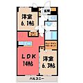 プラシードU・14階7.3万円