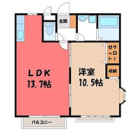 ワコーハイツ II 2階