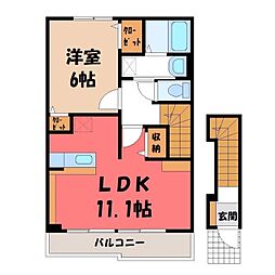 エテルノ フィオーレ 3番館 2階/-