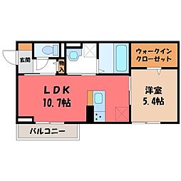 エルミネット 2階/-