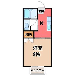 シャトルハイツ 1階/-