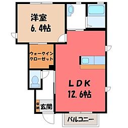 東武宇都宮線 西川田駅 徒歩9分 1階/-