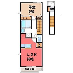 アーバンハイツ岩崎 E 2階