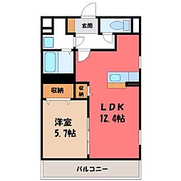 東武宇都宮線 西川田駅 徒歩17分