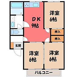 緑山ハイツ 2階/-