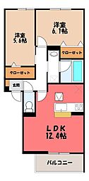 セジュールグリーンひなた 1階/-