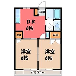 レナジア御幸 B 2階/-