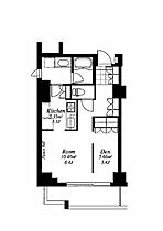 フレンシア外苑西  ｜ 東京都渋谷区千駄ヶ谷1丁目（賃貸マンション1LDK・2階・38.85㎡） その2