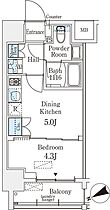 ベルファース八丁堀West  ｜ 東京都中央区八丁堀3丁目（賃貸マンション1DK・3階・25.14㎡） その2