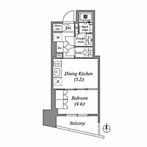 nido蔵前Avenue  ｜ 東京都台東区蔵前4丁目（賃貸マンション1DK・6階・25.13㎡） その2