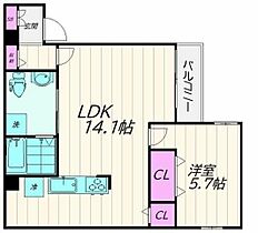 S・FLATIII  ｜ 東京都品川区大井2丁目（賃貸マンション1LDK・2階・48.44㎡） その2