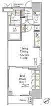 パークヴィラ恵比寿  ｜ 東京都渋谷区恵比寿3丁目（賃貸マンション1LDK・2階・39.77㎡） その2