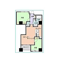 新橋プラザビル  ｜ 東京都港区新橋4丁目（賃貸マンション2LDK・13階・66.42㎡） その2