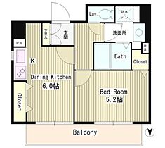 エスコート麻布十番II  ｜ 東京都港区麻布十番3丁目（賃貸マンション1DK・7階・31.75㎡） その2