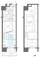 ZOOM新宿御苑前  ｜ 東京都新宿区新宿1丁目（賃貸マンション1DK・15階・31.50㎡） その2