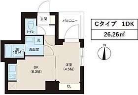 レオーネ錦糸町  ｜ 東京都墨田区緑3丁目（賃貸マンション1DK・2階・26.26㎡） その2