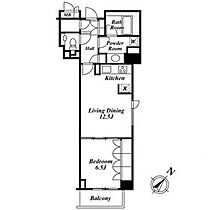 KDX代官山レジデンス  ｜ 東京都渋谷区猿楽町（賃貸マンション1LDK・2階・52.17㎡） その2