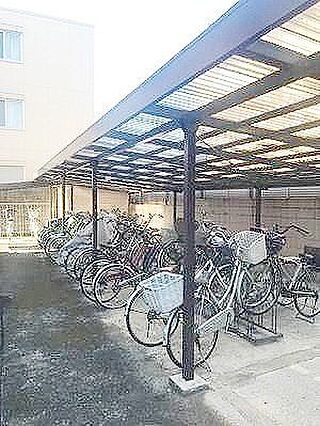 駐輪場付で、通...