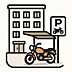 その他：バイク好きも納得、バイク置き場ありの物件です。