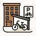 その他：駐輪場付で、通勤・通学・お買い物など自転車をご利用いただけます。
