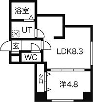 E-Horizonヤマハナ 402 ｜ 北海道札幌市中央区南十三条西8丁目2-48（賃貸マンション1DK・4階・31.84㎡） その2