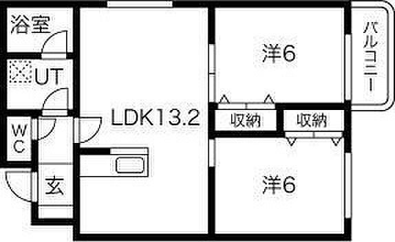 lu・chier月寒東 402｜北海道札幌市豊平区月寒東三条15丁目(賃貸マンション2LDK・4階・55.50㎡)の写真 その2