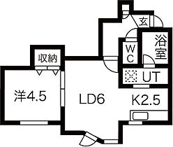 Primavera 208 ｜ 北海道札幌市西区琴似三条3丁目1-8（賃貸アパート1LDK・2階・29.70㎡） その2