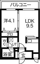 MAHALO　OHASHI　HOKUDAI 405 ｜ 北海道札幌市北区北十九条西7丁目3-16（賃貸マンション1LDK・4階・33.50㎡） その2