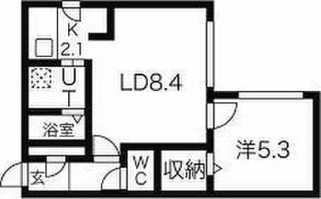 グランデプレシア環状通東 301｜北海道札幌市東区北十三条東16丁目(賃貸マンション1LDK・3階・34.11㎡)の写真 その2