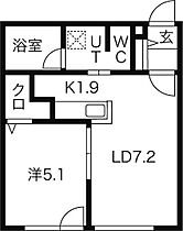 Aqua Garden平岸EAST 402 ｜ 北海道札幌市豊平区平岸二条7丁目2-17（賃貸マンション1LDK・4階・32.33㎡） その2