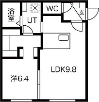 I-IIIURASANDO 401 ｜ 北海道札幌市中央区南五条西27丁目1-3（賃貸マンション1LDK・4階・34.56㎡） その2