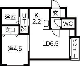 アンタレスL175 301 ｜ 北海道札幌市中央区南十七条西5丁目1-22（賃貸マンション1LDK・3階・31.22㎡） その2