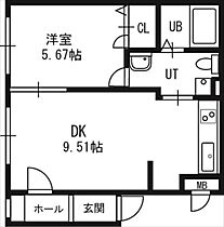 PRESENCE発寒南2 303 ｜ 北海道札幌市西区西町北2丁目8-10（賃貸マンション1LDK・3階・34.90㎡） その2