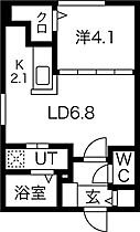 Relate菊水 405 ｜ 北海道札幌市白石区菊水三条2丁目6-4（賃貸マンション1LDK・4階・31.82㎡） その2