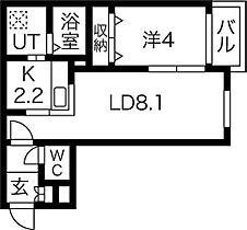 ハウスオブマーキス 202 ｜ 北海道札幌市西区琴似三条4丁目1-30（賃貸アパート1LDK・2階・34.02㎡） その2