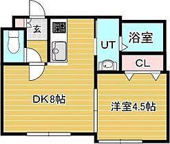 ZERO GRANDE(ゼログランデ) 201 ｜ 北海道札幌市西区二十四軒三条5丁目4-18（賃貸アパート1DK・2階・29.84㎡） その2