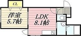 麻生ウェルN37 201 ｜ 北海道札幌市東区北三十七条東1丁目5-4（賃貸マンション1LDK・2階・30.47㎡） その2