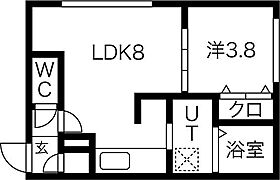 FORESTA平岸 306 ｜ 北海道札幌市豊平区平岸三条4丁目3-1（賃貸マンション1LDK・3階・28.66㎡） その2