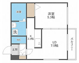 Lumiere琴似(ルミエ) 205 ｜ 北海道札幌市西区八軒三条西1丁目4-18（賃貸マンション1LDK・2階・34.22㎡） その2