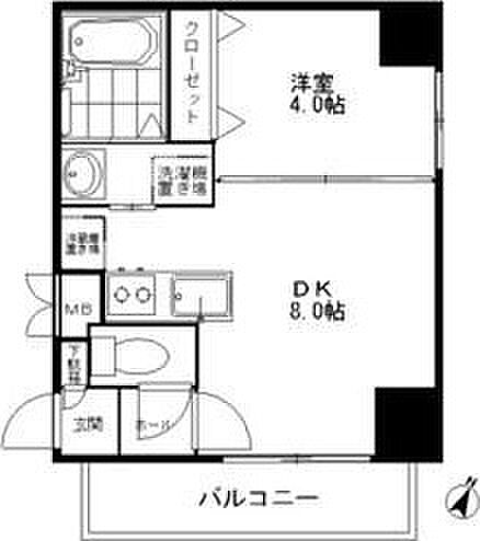 ライブマックスハーベスト 501｜北海道札幌市北区北二十一条西4丁目(賃貸マンション1DK・5階・27.60㎡)の写真 その3