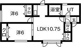 parksidesetoruI 101 ｜ 北海道札幌市東区北十七条東18丁目1-24（賃貸アパート2LDK・1階・58.62㎡） その2