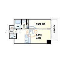 ZioVIII清水丘  ｜ 大阪府大阪市住吉区清水丘2丁目（賃貸マンション1LDK・9階・32.12㎡） その2