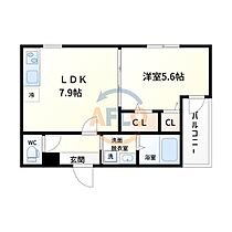 フジパレス帝塚山II番館  ｜ 大阪府大阪市住吉区万代東2丁目（賃貸アパート1LDK・2階・33.84㎡） その4