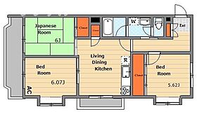 埼玉県所沢市北有楽町22-4（賃貸マンション3LDK・1階・62.70㎡） その2