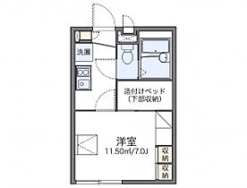 レオパレスボンボニエール 203 ｜ 埼玉県所沢市若狭4丁目2484-26（賃貸アパート1K・2階・19.87㎡） その2