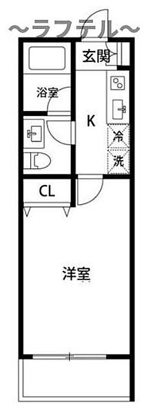 埼玉県入間市東藤沢1丁目(賃貸アパート1K・1階・22.35㎡)の写真 その2