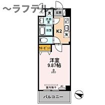 アエル新所沢  ｜ 埼玉県所沢市緑町4丁目30-5（賃貸アパート1K・2階・30.10㎡） その2